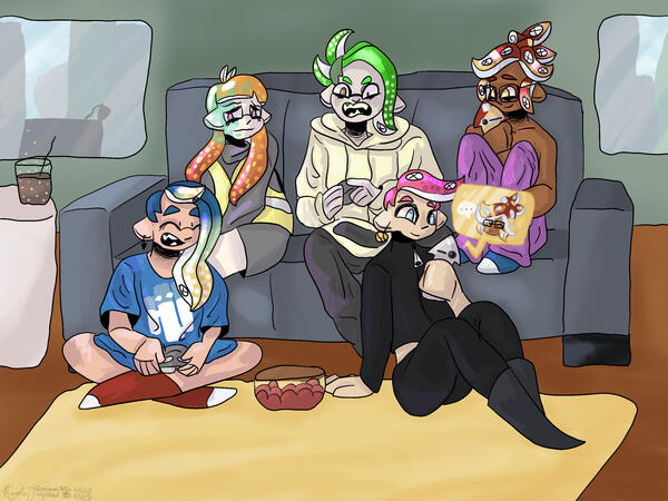 Splatoon | OC- Coral, Kai, kade's [6/05/2020]